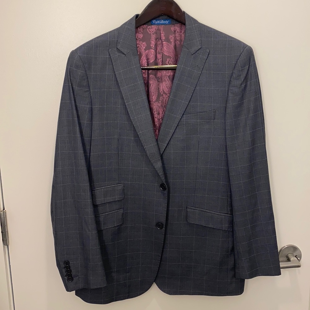 English Laundry Charcoal Suit